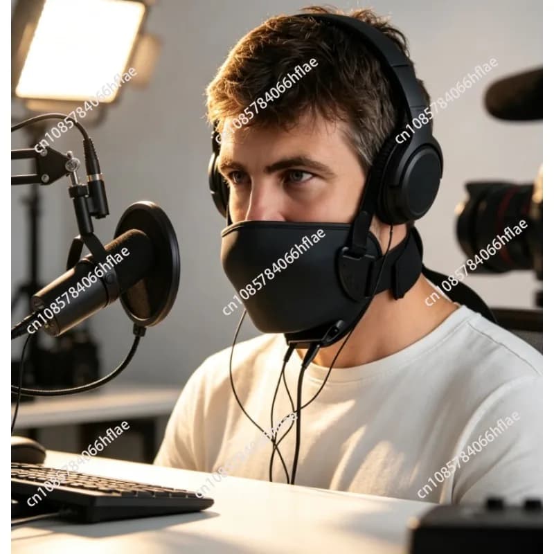 Wireless Gaming Headset with Mic, Noise Isolation & Sound Insulation, for E-sports, Live Streaming