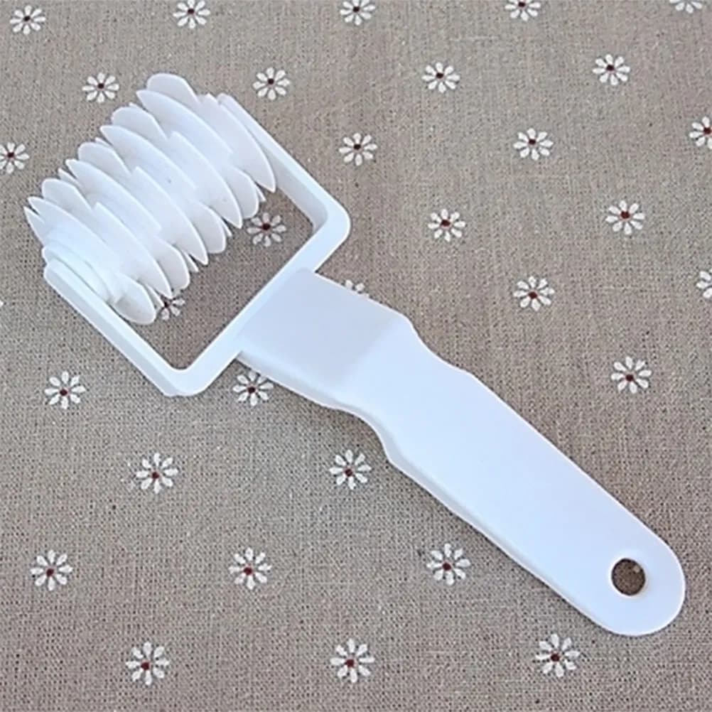 Taglierina Professionale a Rullo per Impasti, Utensile in Plastica Premium per Creare Motivi a Reticolo su Torte, Pizza e Biscotti