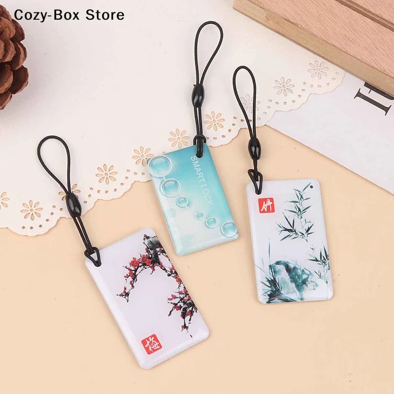 [ZY]10Pcs 13.56Mhz Smart Door Lock Card Digital IC Card TTlock BLE Electronic Smart Fingerprint Locks Unlock Small RFID Card[ZY]
