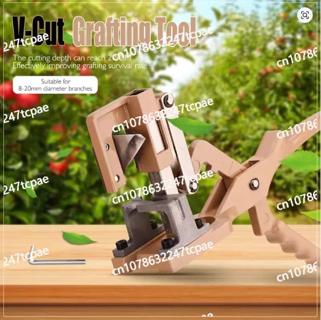 Cesoie per impianti da potatura Forbici per innesto di rami spessi con lame Strumento per innesto di grandi dimensioni Taglierina professionale per rami da giardino