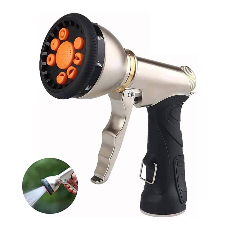 Flexible pipe nozzle for garden water gun, durable and not easy to rust, car wash, gardening irrigation tool