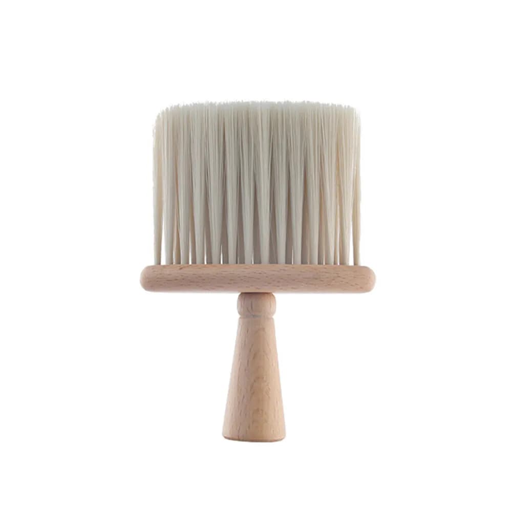 1Pcs Broken Hair Cleaning Brush Wooden Hair Stylist Salon Tool Beige Compact Portable Styling Tool Ideal for Home Shop