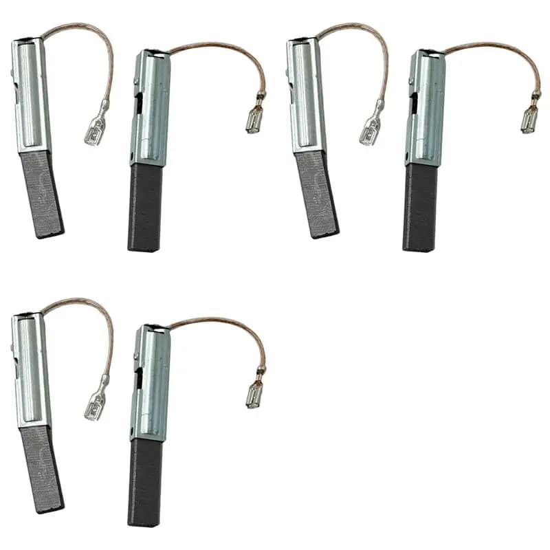 KEOL-6PCS 1619PA7345 Carbon Brushes GAS15PS GAS15 Vacuum Cleaner Accessories Replacement Parts For