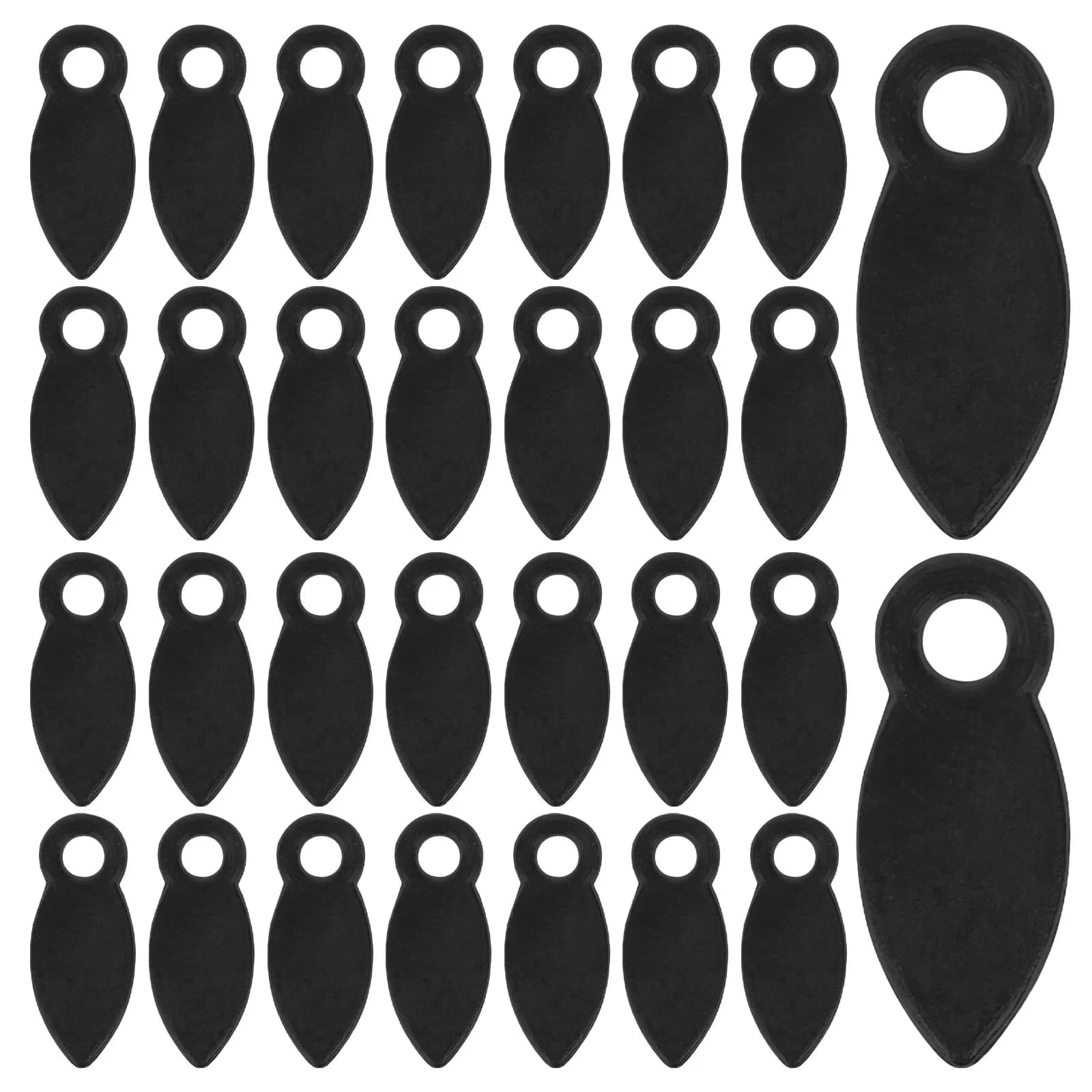100 Pezzi di Clip in Plastica Robuste per Cornici, Facili da Installare, Affidabili Dispositivi di Fissaggio per Esposizione Foto