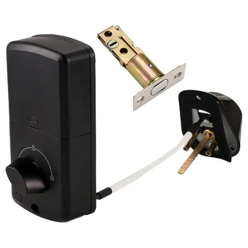 ABWZ-Serratura elettronica per porta intelligente Tuya, serratura digitale senza chiave, serratura intelligente con impronta digitale