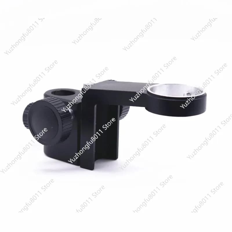 Staffa di supporto per braccio di messa a fuoco per microscopio stereo Staffa di sollevamento per obiettivo Meccanismo di messa a fuoco Staffa per testa per microscopio diametro 50 mm 10A