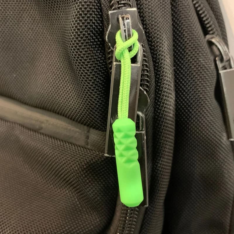 5pcs hinges Puller End Fit String Puller Tag Clip spare buckle broken Fixer bag backpack zipper Cord