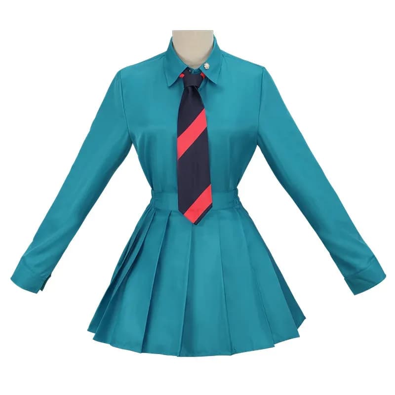 Anime Amate Yuzuriha Cosplay Fantasia Gundam Costume Donna Ragazza Uniforme scolastica Gonna Felpa Vestito Carnevale di Halloween Cos