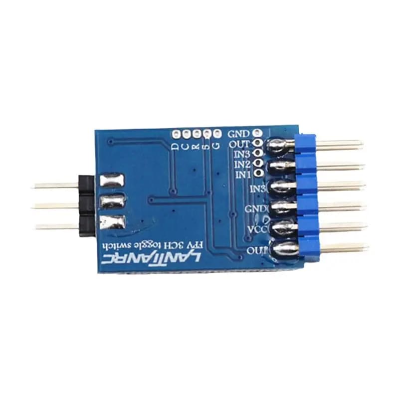 A29F-FPV 3CH Toggle Switcher Module Camera Switch PWM 5-12V Video Switcher Compatibale With RC Camera For FPV Drone