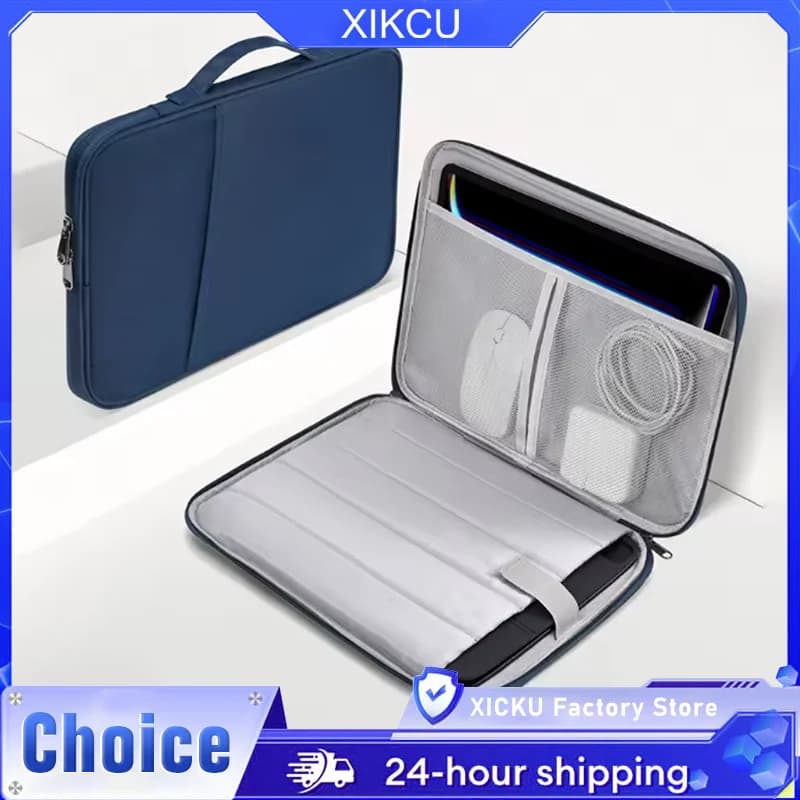 Custodia impermeabile antiurto per laptop con manico per MacBook Air 11 12 13 13,6 pollici M4 M3 M2 Chip Mac Book Cover Accessori