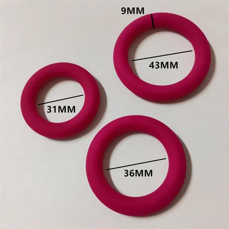 3 PCS Silicone Pene Anelli Del Rubinetto Eiaculazione Ritardo Giocattoli Del Sesso per Gli Uomini Maschio Testicolo Scroto Restraint Sperma Anelli di Blocco Giochi Per Adulti