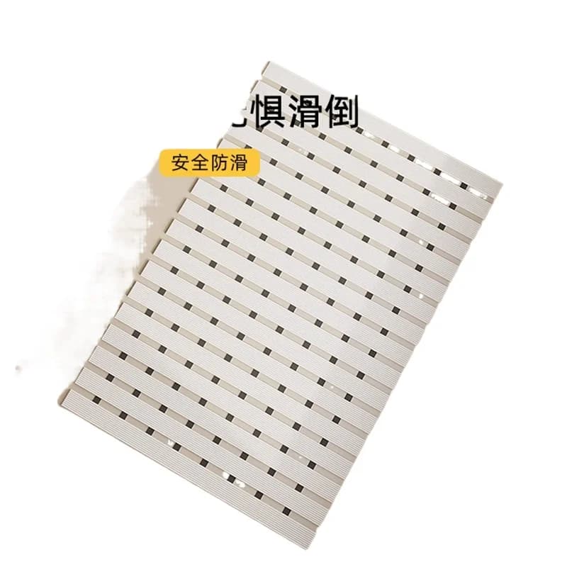 Tappetino antiscivolo per bagno, tappetino antigoccia per bagno di fascia alta, speciale barriera d'acqua per doccia e impermeabile per il bagno
