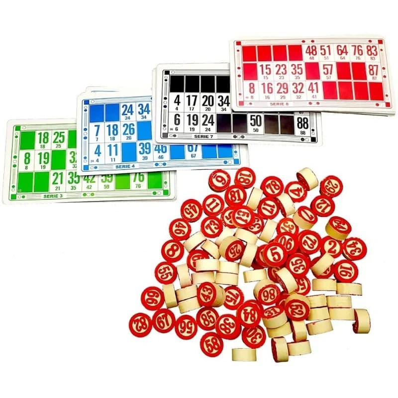 Scacchi digitali in legno e gioco da tavolo Bingo da 48 carte Set Giochi Bingo interattivi perfetti per la famiglia
