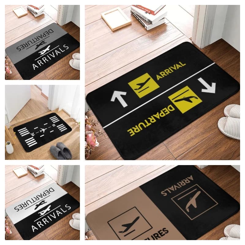 Non-slip Zerbino Waterproof Inlet Mat with flying print for entrance door Decorations for home Easy to clean Floor Mat Beautiful