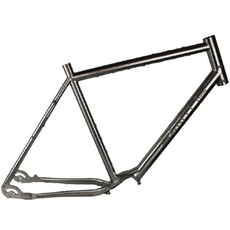 Ti Fat Bike Frame Belt Opening System Titanium Hardtail Bike Frame Belt Drive Ti Fat Frame With Pinion Gear Box