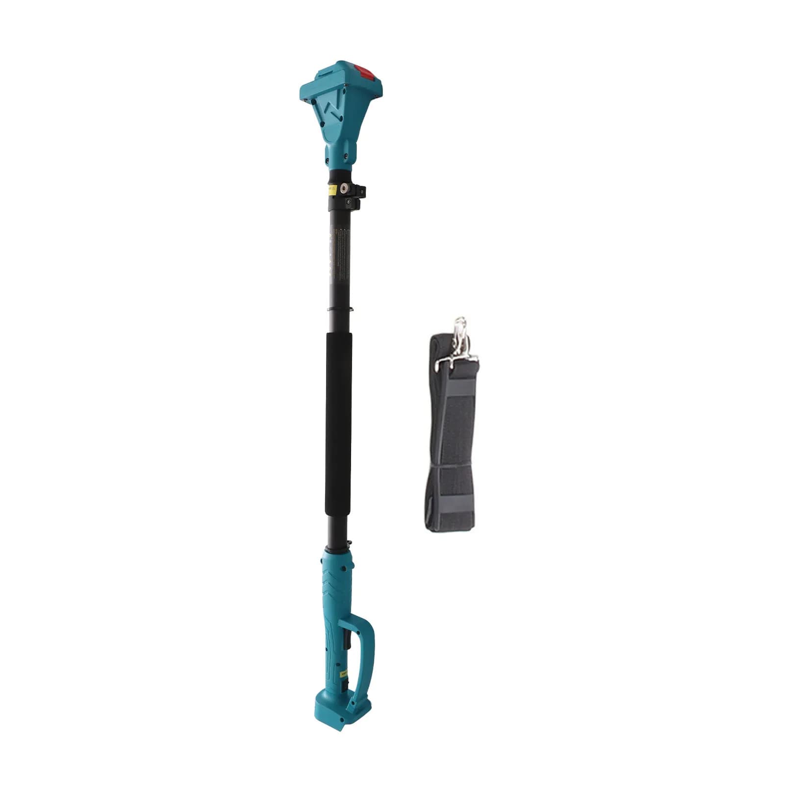 Extended licenses Designers also selected these stock photos Battery pruning shears Extension pole Anti-slip handle Rotating head Electric pole for shaft shears Length 4.92 feet for garden Blue