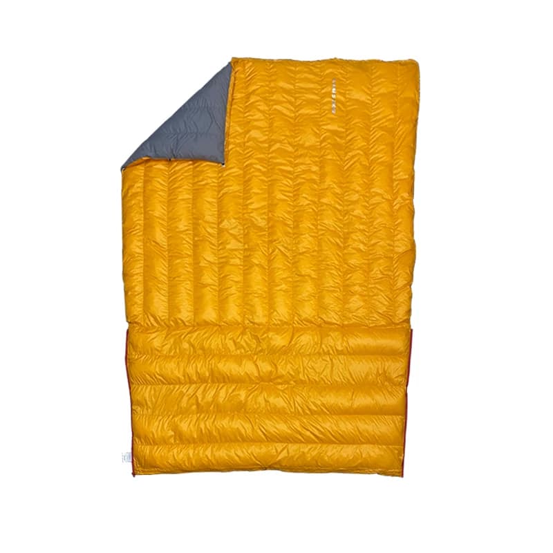 Sacco a pelo per mummia in piuma d'anatra bianca Coperta Tappetino 20D Trapunte per dormire Amaca Sottopunte 90%
