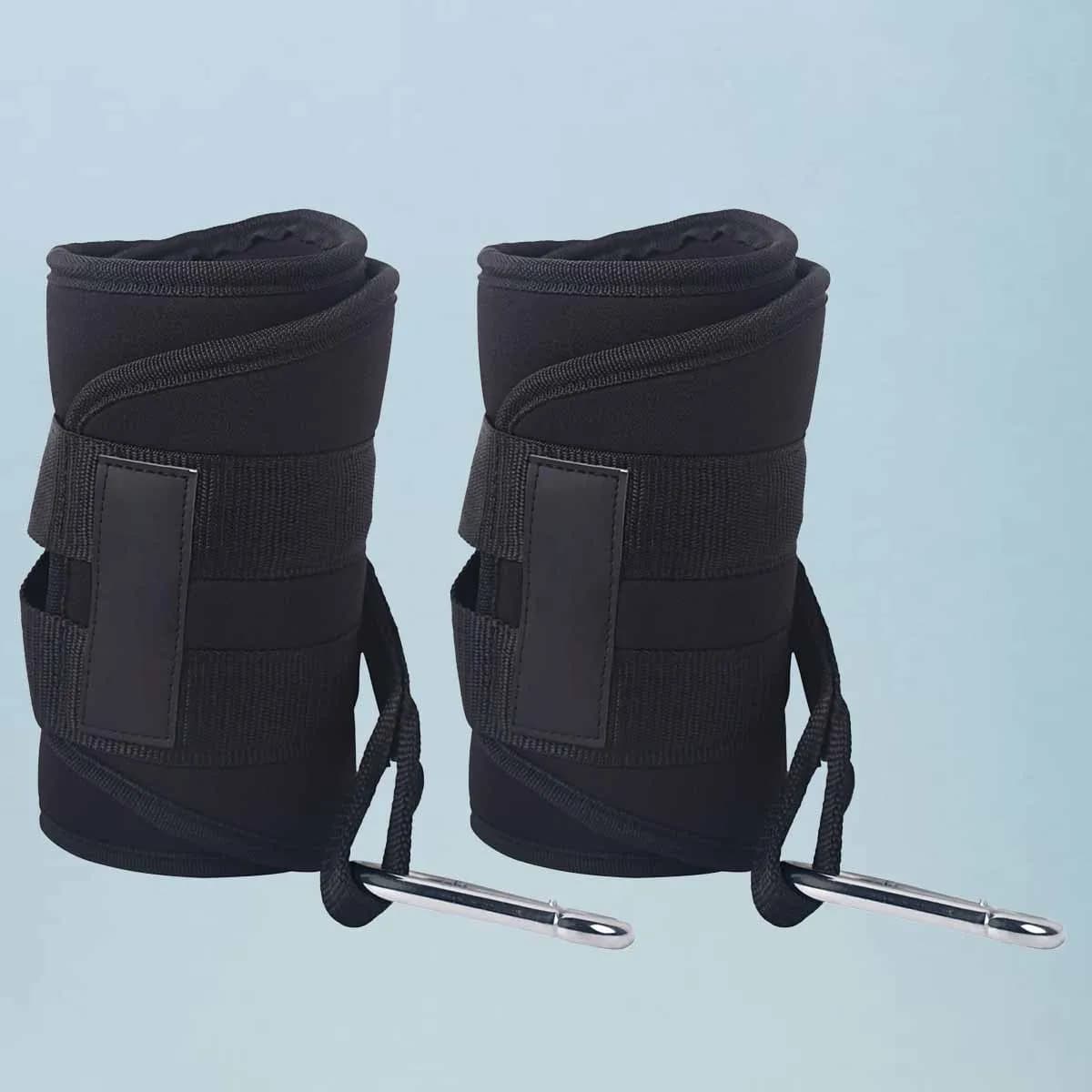 1 pair of suspended abdominal belts, elastic resistance band for door, traction bar, muscle training for back, portable yoga exercises