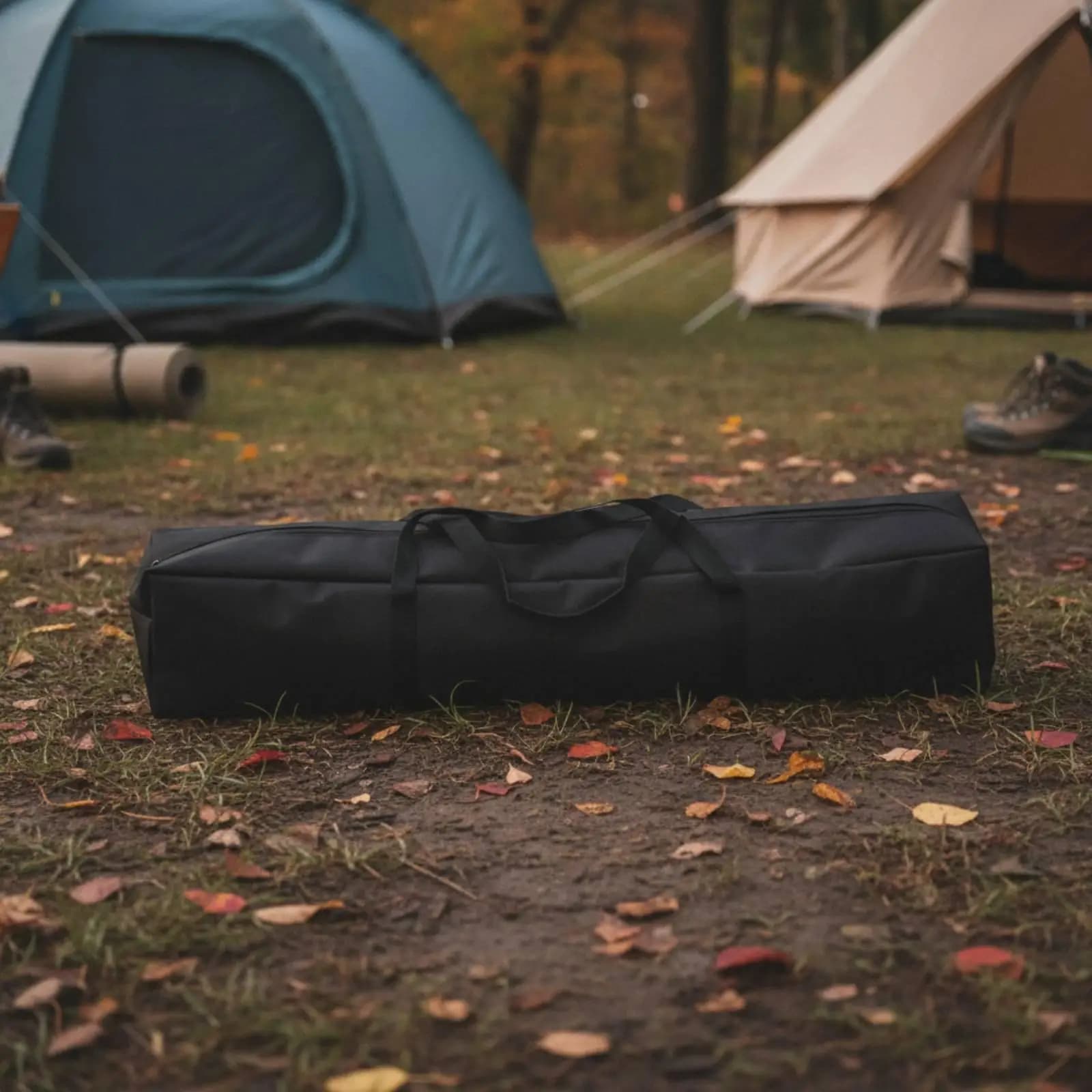 Tent Pole Bag Oxford Cloth with Reinforced Handles Camping Tent Bag for Umbrella Beach Chair Trekking Traveling Picnic