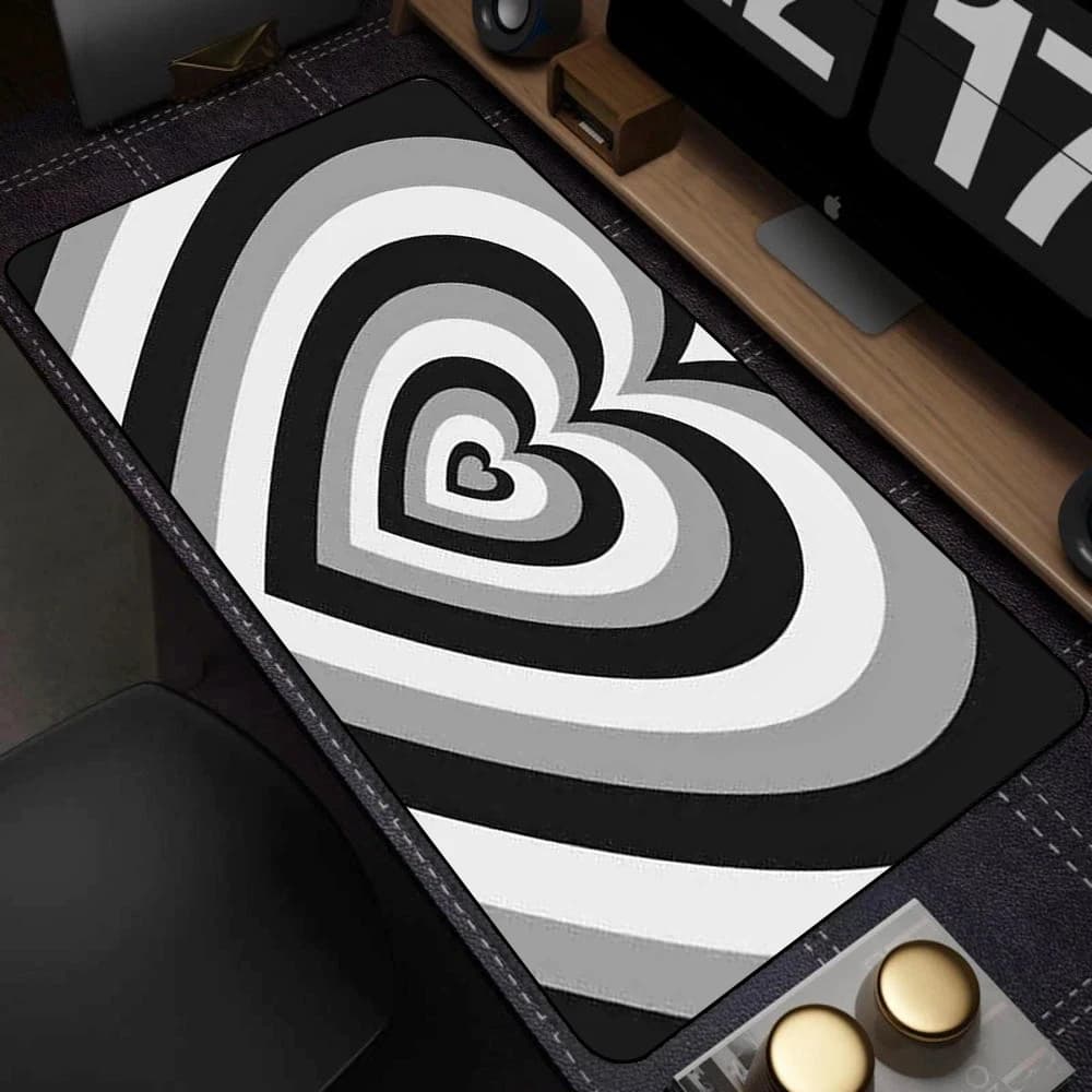 Tappetino per mouse da gaming antiscivolo con bordi cuciti per giocatori e ufficio