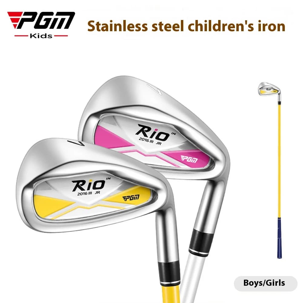PGM Golf Club, Ferri da golf per bambini, Sand Wedges, Ferri da golf per ragazze di grado 7, Ferri da golf per ragazzi principianti, Ferri da golf per adolescenti JRTIG017