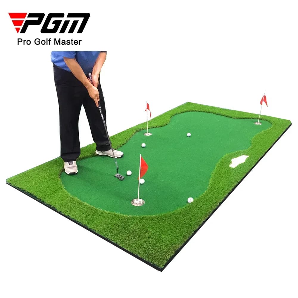 PGM 150 * 300 cm Tappetino da golf personalizzato per esterni di grandi dimensioni Ausili per l'allenamento del golf Mini Golf Putting Green GL006
