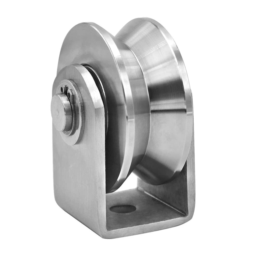 Pulley with 2 bearings Pulley for cable shoulder pulley Heavy-duty lock for washing/cording line Lifting blocks for DIY connection