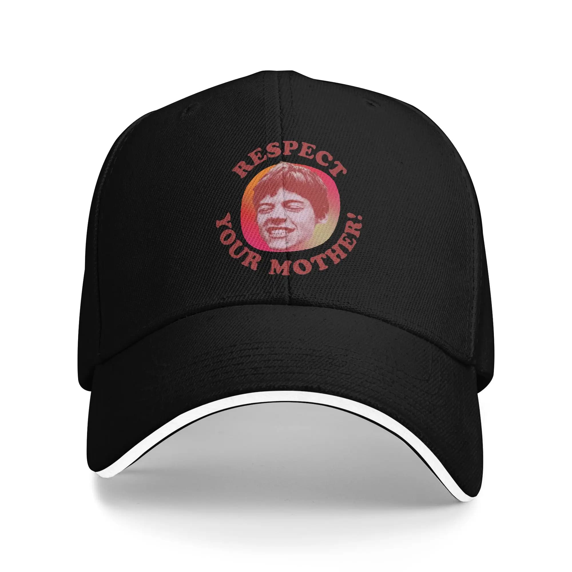 Men's Women's Respect Your Mother Harrys Styles Outdoor Hat Adjustable Baseball Caps Casual Baseball Cap Sunscreen Sunshade