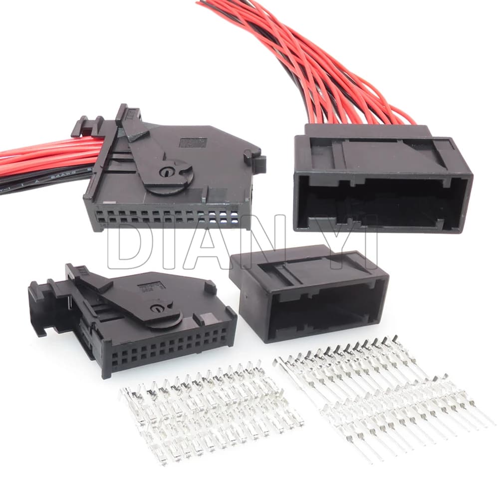 1 Set 26 vie Starter Auto faro spina 7 l6972726 Auto strumento di navigazione Controller presa AFS modulo connettore per VW