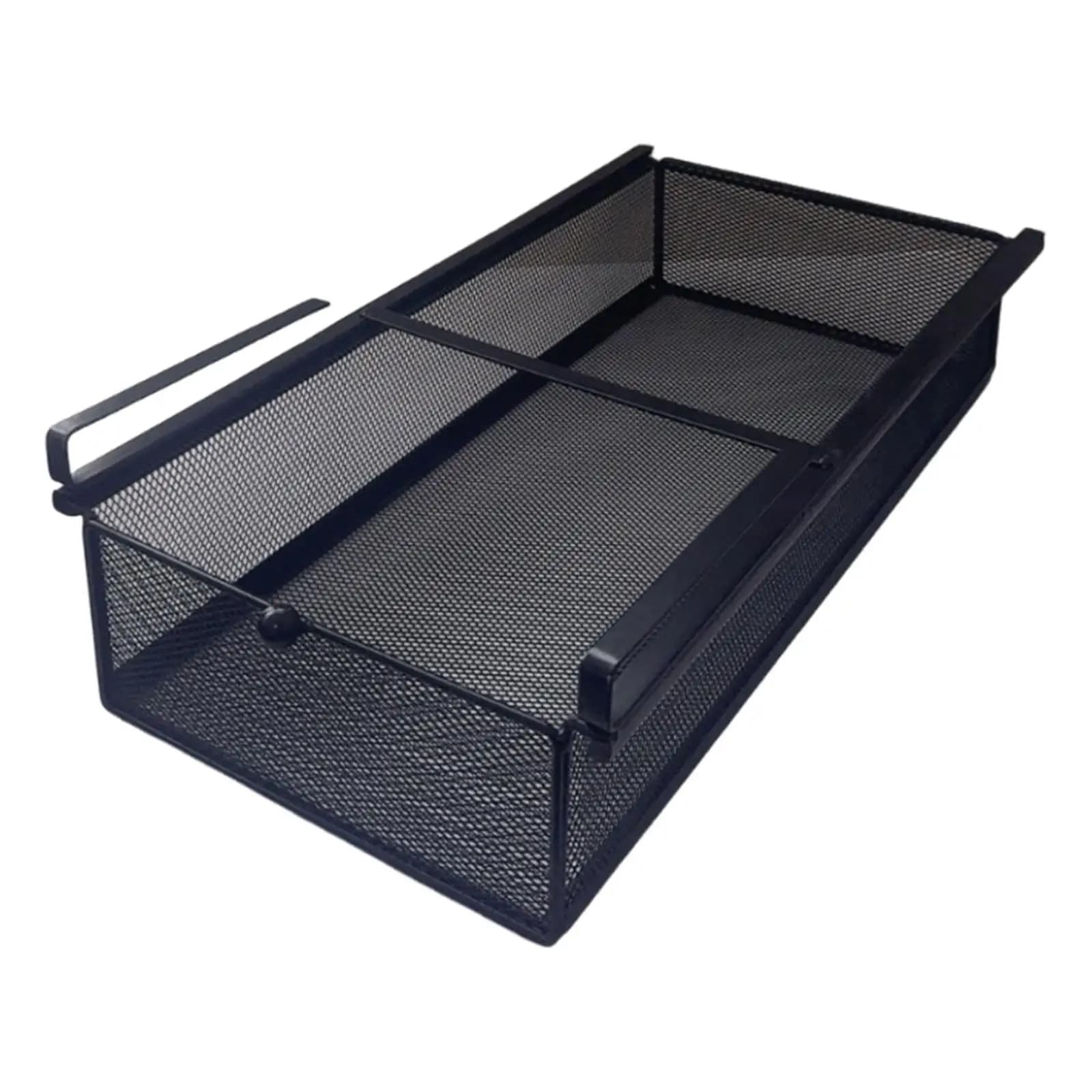 Cesto estraibile sospeso in ferro per armadio, organizer per calzini, per mobiletto, sotto scrivania, cassettiera, camera da letto