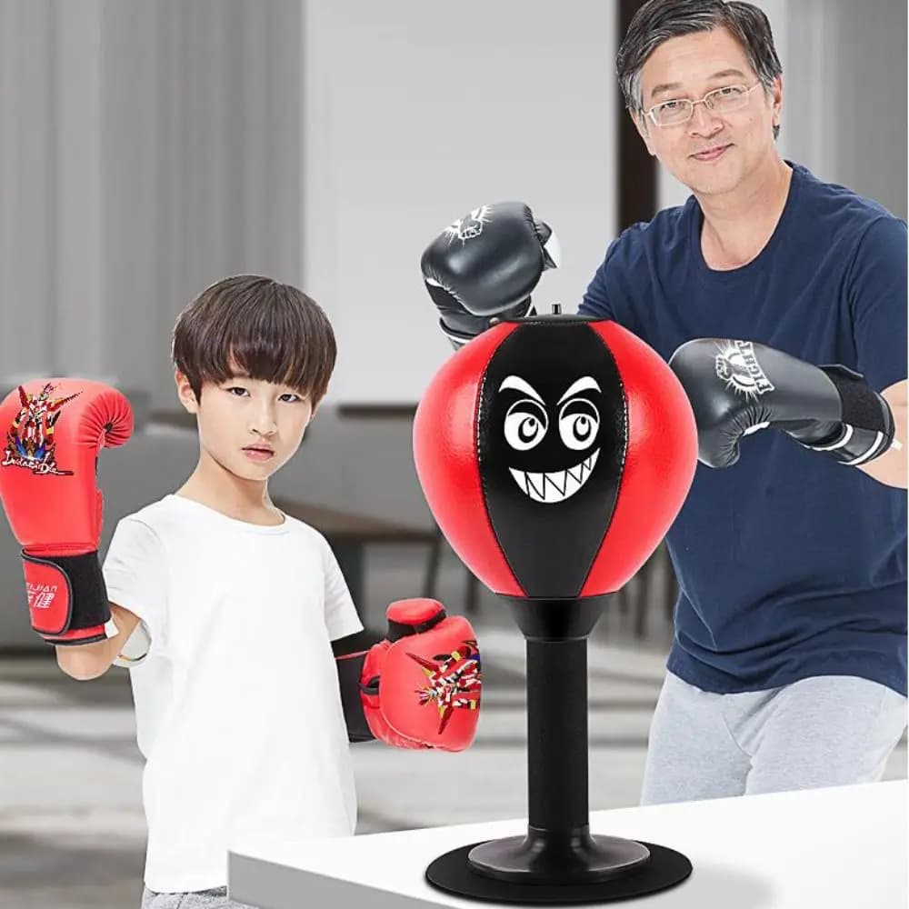With Suction Cup Desktop Punching Bag Wall Mountable Desk Mountable Boxing Training Bag Promote Development Physical Exercise