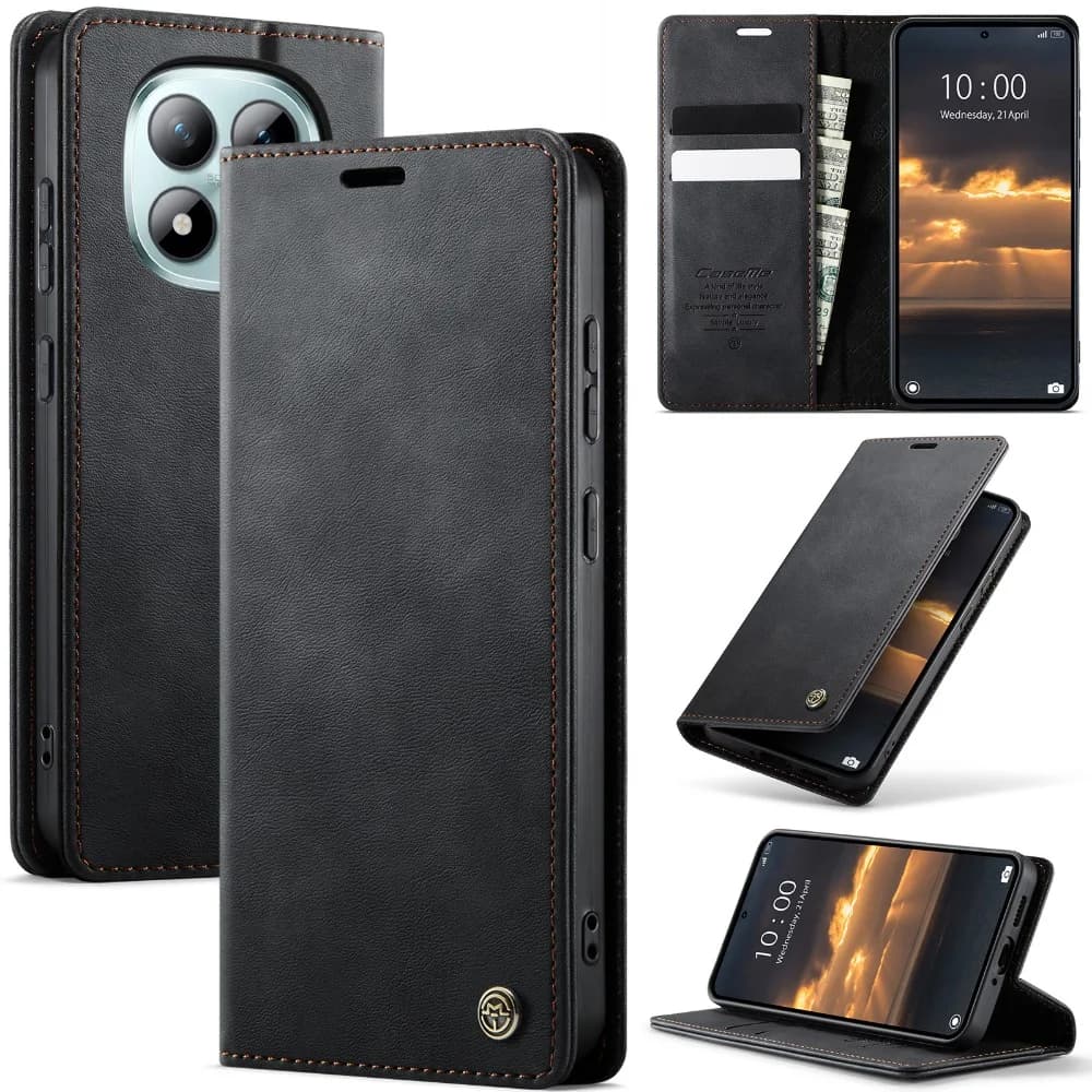 Custodia a libro in pelle RFID per Poco M8 Pro 5G 2026, portafoglio per carte, cover per Xiaomi Poco M8, custodia per Mi Phone Poco M 8 Pro 8M, Coque