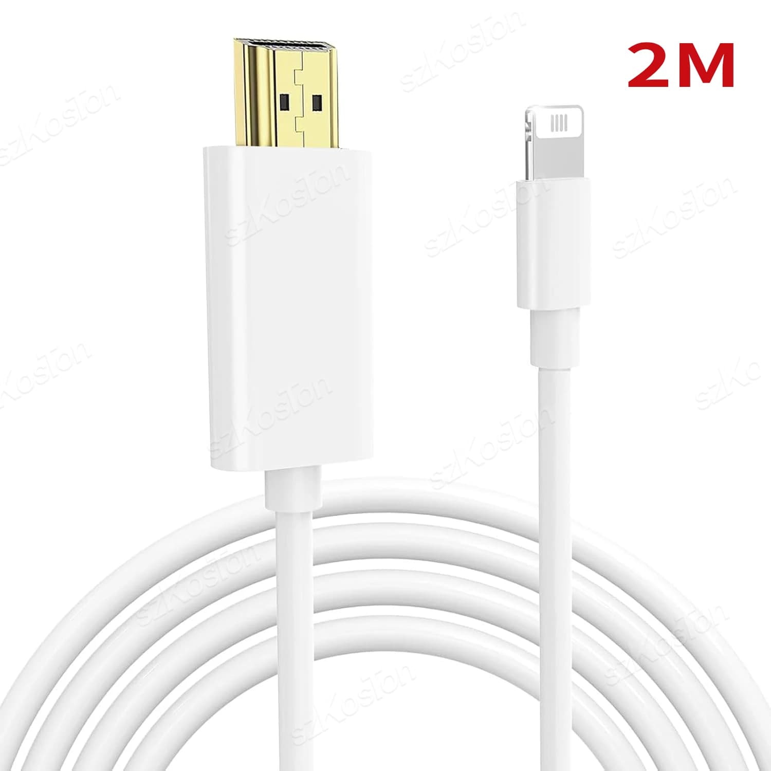 Cavo HDTV per iPhone 14 13 12 Videoproiettore HD Monitor 1080P Adattatore AV digitale Connettore schermo di sincronizzazione Cavo compatibile HDMI