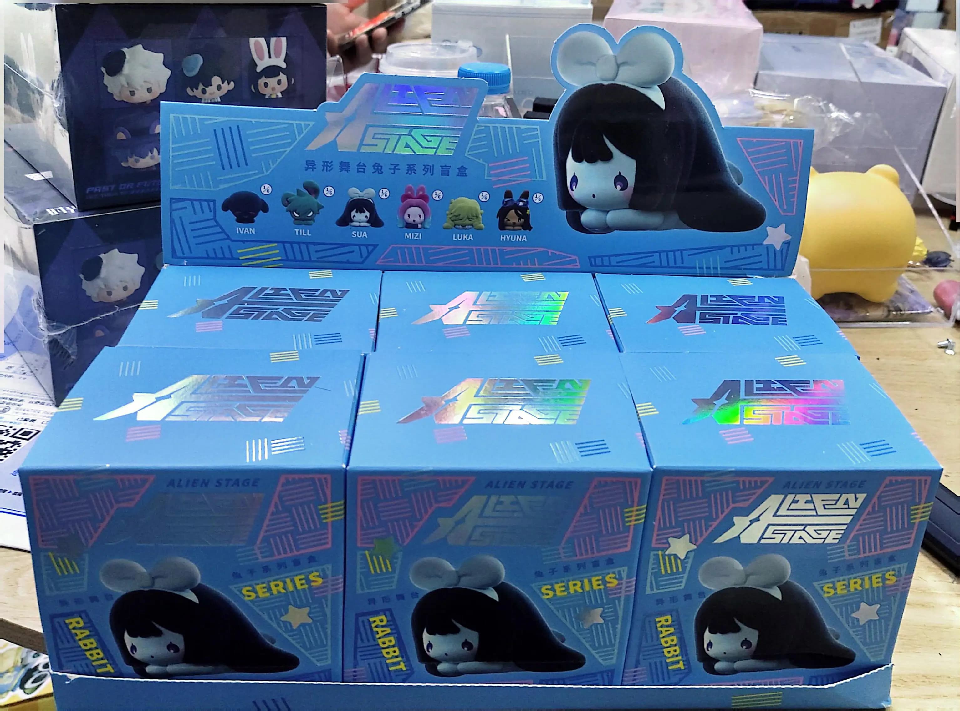 【nuovo】ALIEN STAGE Rabbit Series Blind Mystery Box Ivan Ufficiale autentico diffuso che vende ornamenti fatti a mano attorno al regalo per ragazza carina