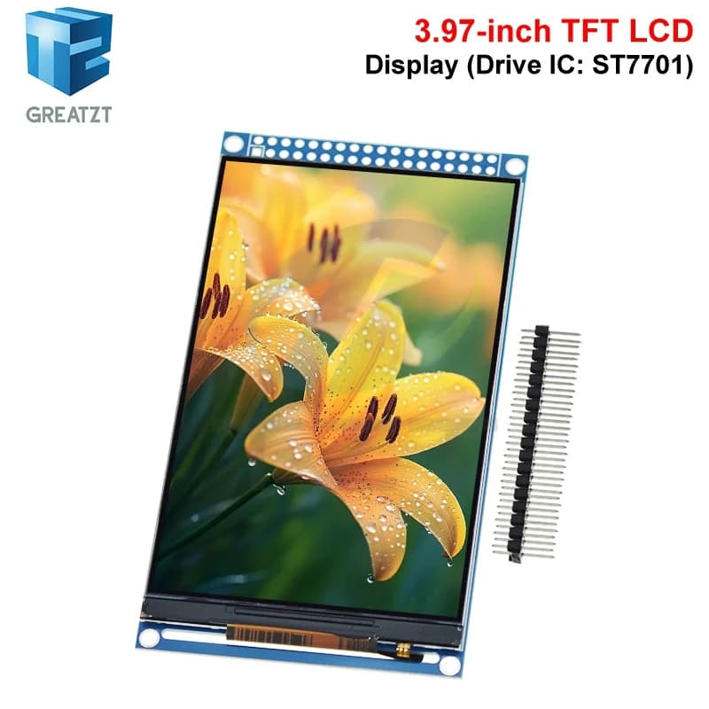 1/3PCS GREATZT 3.97 Inch TFT LCD Display Module ST7701 Driver 480*800 RGB Interface Color Screen For Arduino TZTUNO R3