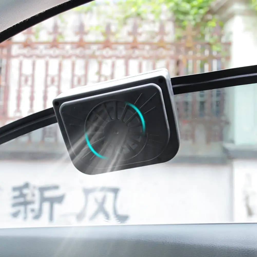 Solar Power Car Air Vent Fan Car Exhaust Fan Car Ventilation Fan Car Auto Air Vent Cooling Ventilation System Heater Exhaust Fan