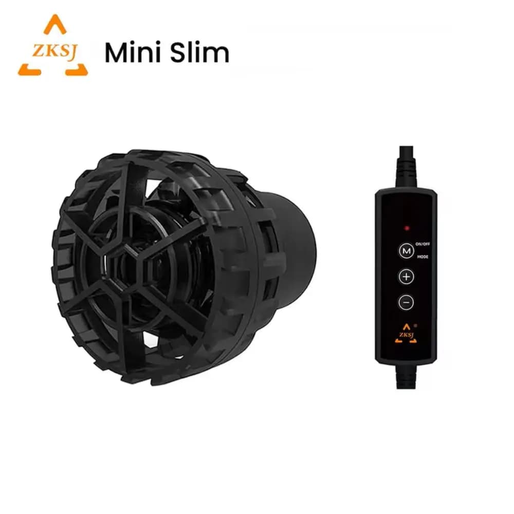 ZKSJ Terza generazione Mini Slim 2000 Slim 3000 Mini Acquario Wave Maker Pompa di circolazione 3 modelli d'onda Nessun programma di controllo