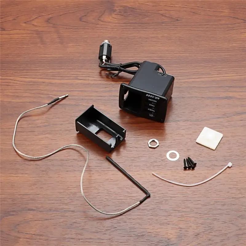 Sports UK-2000 Equalizzatore a 2 Bande EQ Pickup Piezo per Ukulele Accessori e Parti per Strumenti Musicali