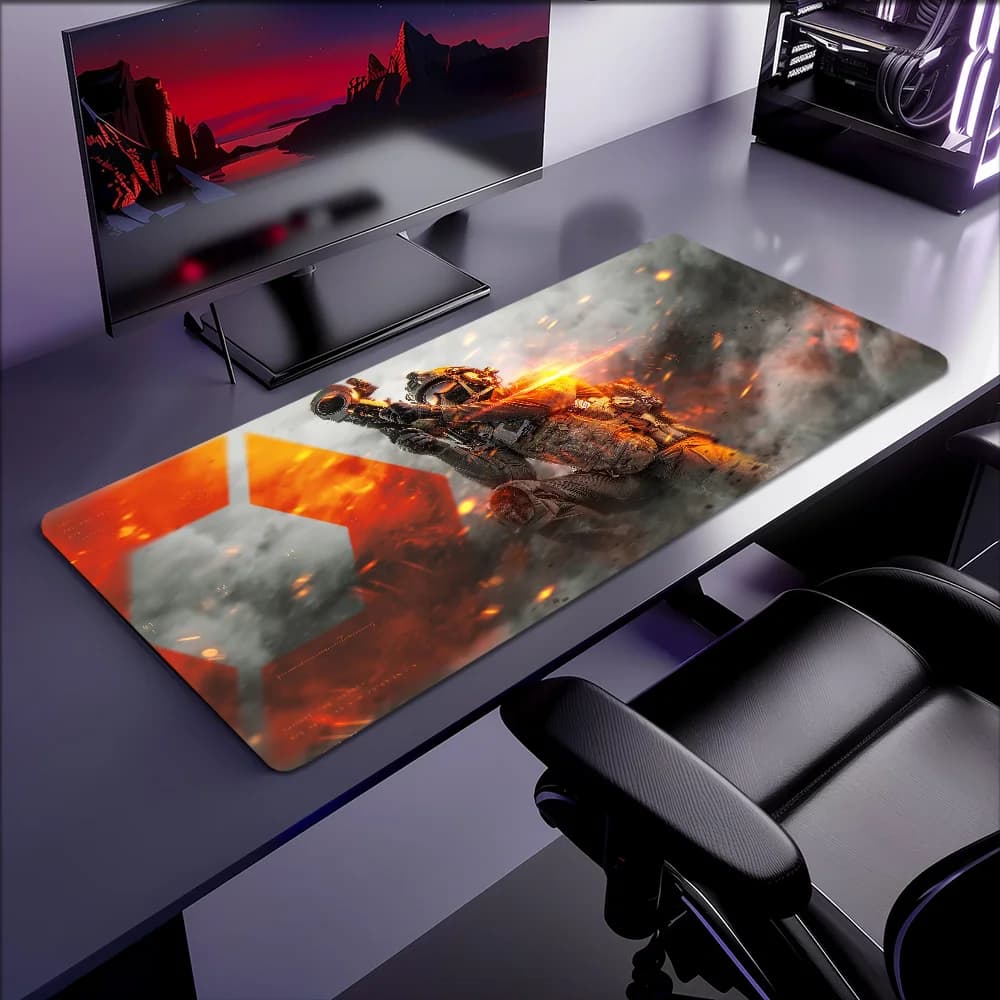 Tappetino da Scrivania per Giocatori, XXL Antiscivolo in Gomma, Tappetino per Mouse da Gaming, Stampa Artistica HD, Tappetino per Tastiera per Arredamento Camera Gamer
