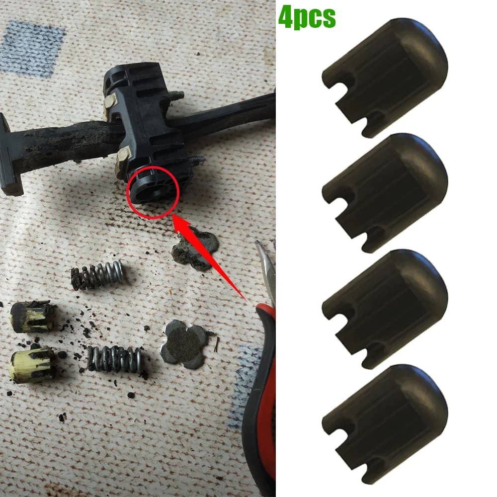 4Pcs Kit di riparazione della cinghia di controllo della porta clip di smorzamento del tappo per 2 porte per Volvo XC60 I 2008 2009 2010 2011 2012 2013 2014 2015 -2017