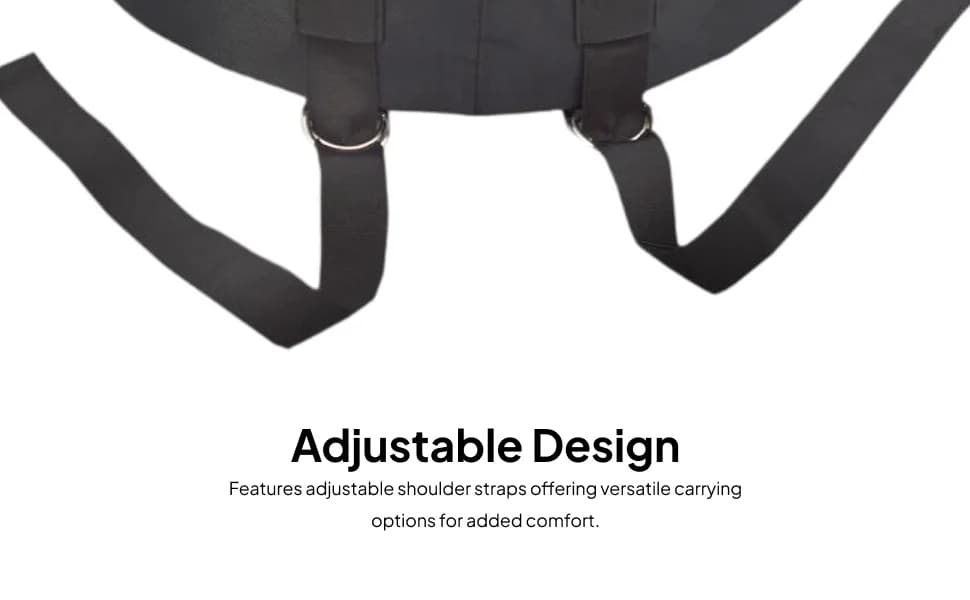 Barbell Weight Plate Storage Backpack Oxford Cloth Carrier Bag for Gym Fitness Dumbbell Plate Organization