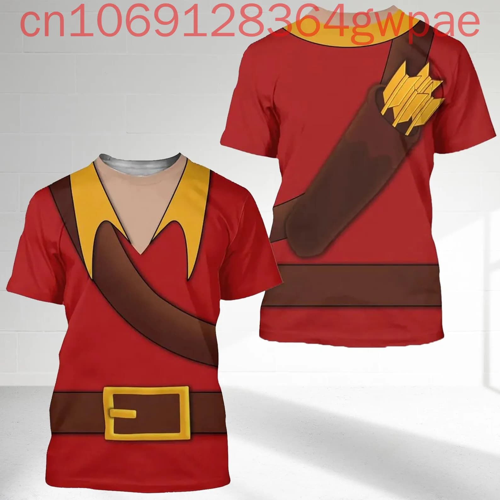 New La Bella e la Bestia Cosplay 3D Stampa T-shirt a maniche corte da donna da uomo Casual Top Disney Summer Cartoon T-shirt oversize