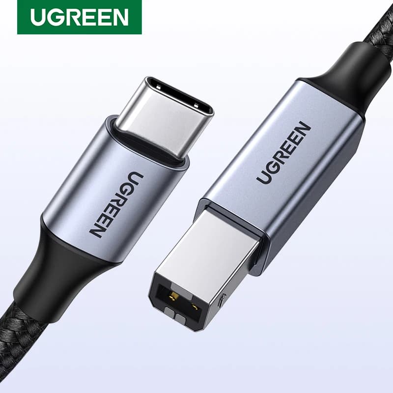 Ugreen USB C a USB Tipo B 2.0 Cavo per il Nuovo MacBook Pro HP Canon Fratello Epson Dell Stampante Samsung tipo C Della Stampante Scanner Cavo
