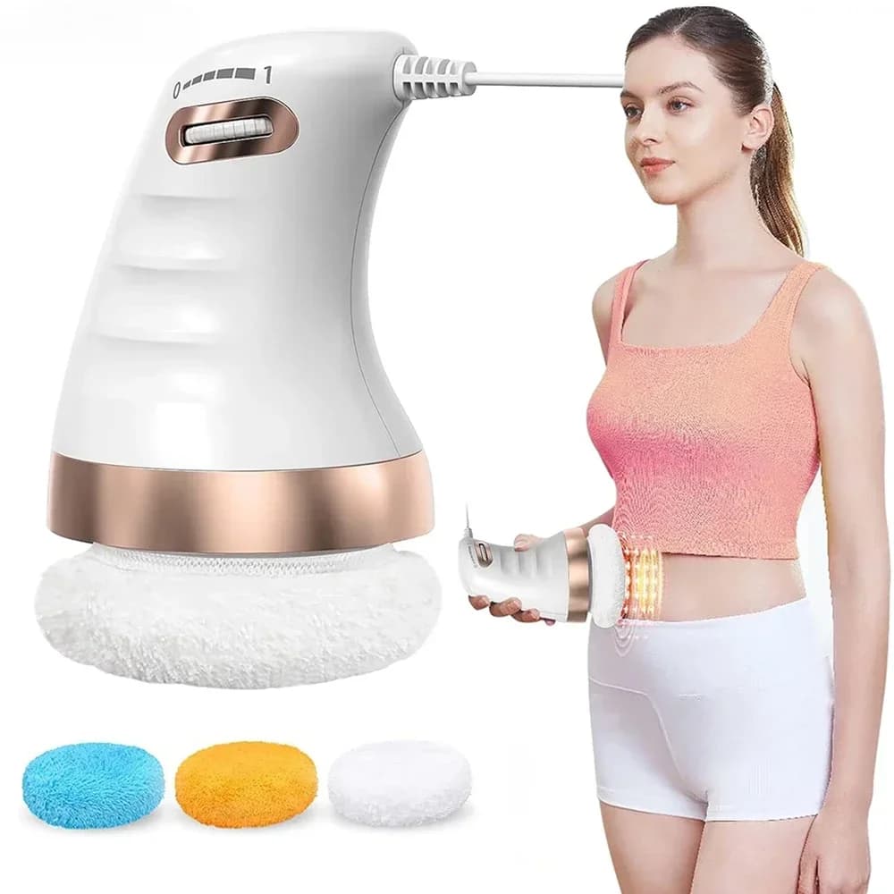 Cellulite Massager Body Slim Sculpting Machine Handheld Electric Massage Gun Skin Tightening for Belly Waist Legs Arms Butt New