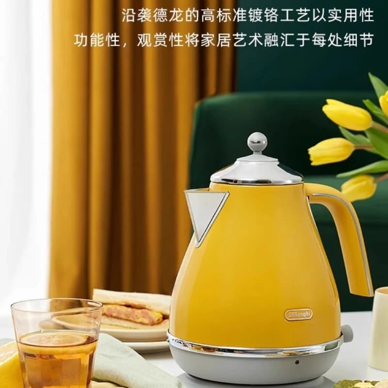 Delonghi/Delong KBO2001 Treasure Color Breakfast Series Bollitore elettrico Bollitore elettrico in acciaio inossidabile Riscaldamento
