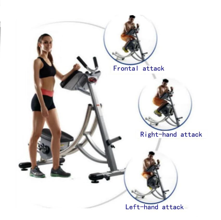 Macchina addominale rotolante AB Roller Coaster Strength Equipment Esercizi Muscoli dello stomaco
