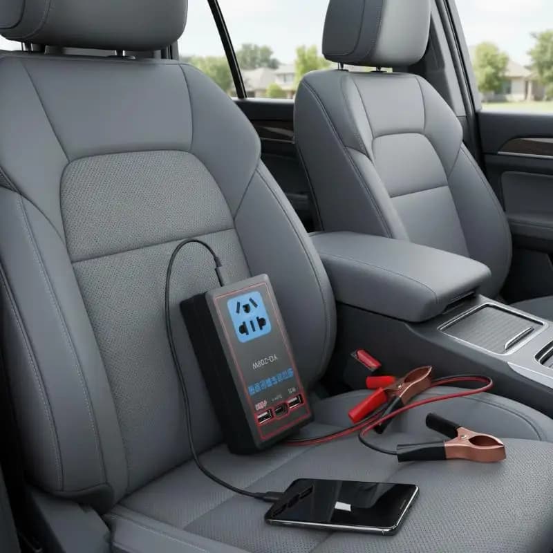 1Pcs 12V/24V To 110V/220V Car Converter Multi-functional Car Power Inverter With USB Port Automotive Charging Charger For Car