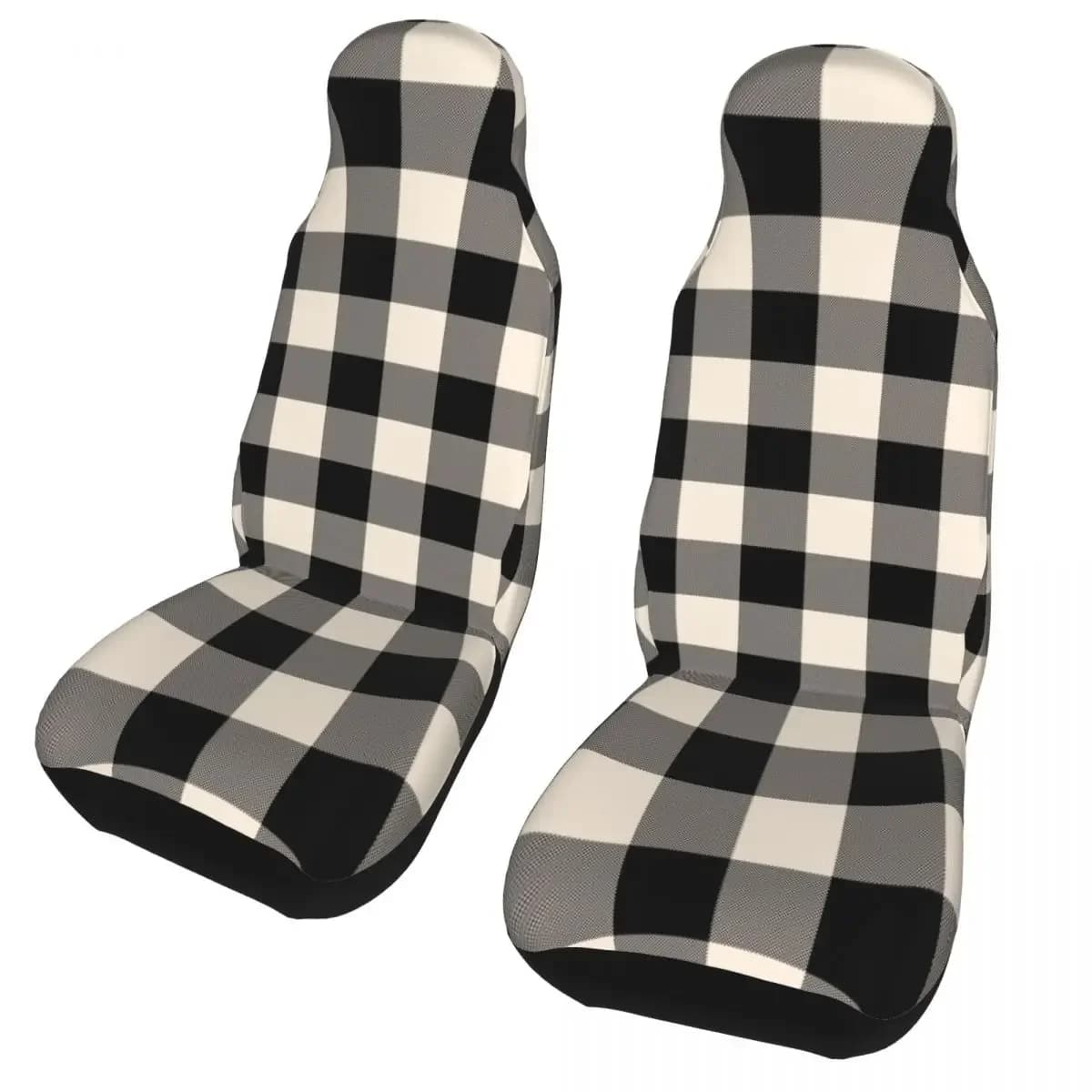 Buffalo Check, universal, suitable for any car, camper, SUV, protective cover for tartan bucket seats