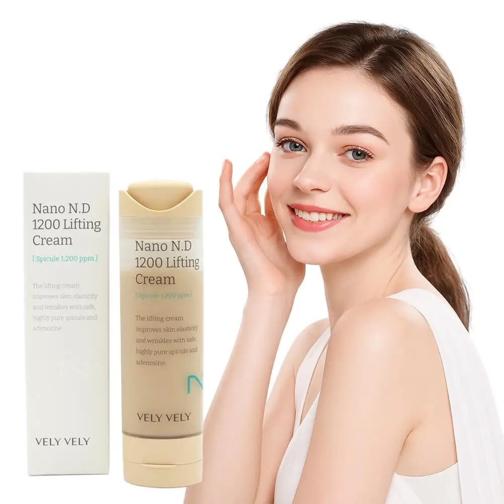 Lifting Cream with Nano-Aghi 50ml, Deep Penetration Technology, Collagen Regenerating Face Cream, Rassodante and Toning for Relaxed Skin