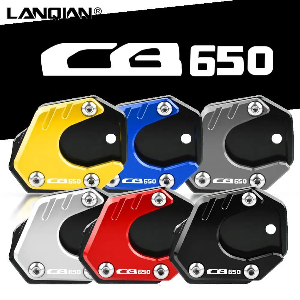Cavalletto per moto cavalletto laterale piastra Pad ingrandisci estensione per HONDA CB650R Neo Sports Cafe CBR650R CB CBR 650R 650 R 2018-2023